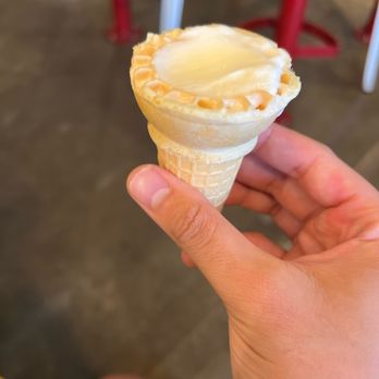Hot Chicken Alley - Forgot to take a photo before I demolished this ice cream lol - Chicken Shop Near Me - Phoenix, Arizona
