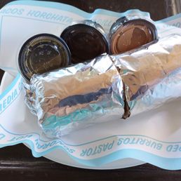 Al pastor burrito Al pastor burrito