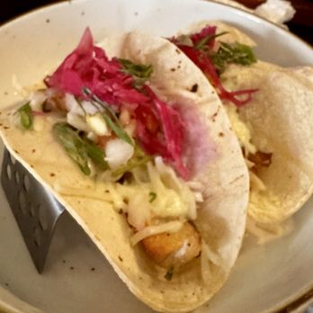 Salty Senorita - Fried catch of the day tacos. Hardly any fish and zero flavor - Seafood Near Me - San Juan, Puerto Rico Salty Senorita - Fried catch of the day tacos. Hardly any fish and zero flavor - Seafood Near Me - San Juan, Puerto Rico