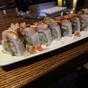 Kona Grill - Carmel - Sunset roll - New American Near Me - Carmel, Indiana Kona Grill - Carmel - Sunset roll - New American Near Me - Carmel, Indiana