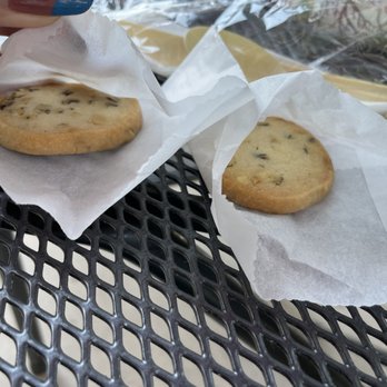La Boulangerie - Two cookies with my salad - Bakeries Near Me - Fresno, California
