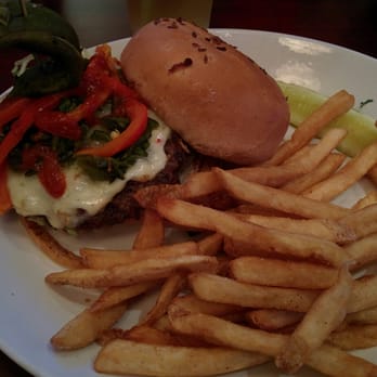 Black Walnut Café - Triple Pepper Burger - Cafes Near Me - Katy, Texas