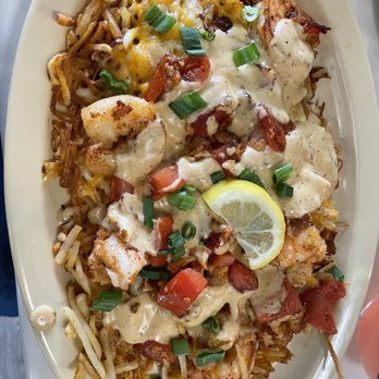 Milk and Honey Restaurant at Cascade - Seafood Scramble - Breakfast & Brunch Near Me - Atlanta, Georgia