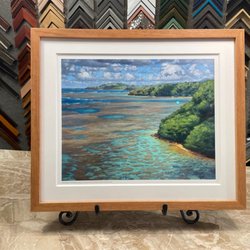 Museum Quality Framing - A mat design with added depth to put all the focus on the art.