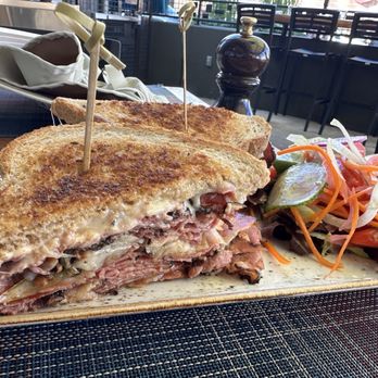 The Table - Reuben sandwich and side salad. Delicious. - New American Near Me - San Jose, California The Table - Reuben sandwich and side salad. Delicious. - New American Near Me - San Jose, California