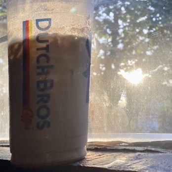 Dutch Bros Coffee - Carmel pumpkin brûlée cold brew - Coffee & Tea Near Me - Sandy, Utah