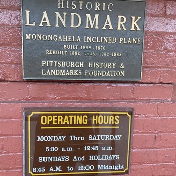 Monongahela Incline - Good info! - Landmarks & Historical Buildings Near Me - Pittsburgh, Pennsylvania