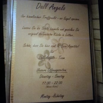 Dall Angelo - Dall Angelo - Italian Near Me - Seelze-Letter, NI