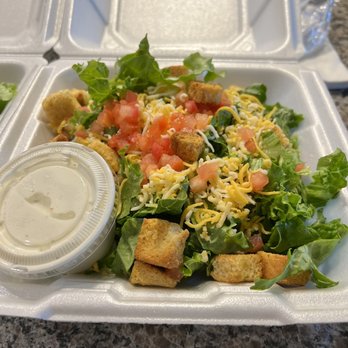 The Cracked Egg - $1.50 up charge for a huge delicious side salad. - Breakfast & Brunch Near Me - Las Vegas, Nevada