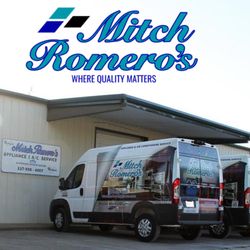 Mitch Romero's Appliance & Air Conditioning Service - Our vehicles are fully stocked with the most commonly used parts.