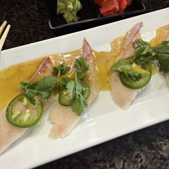Ami Sushi - Yellowtail Carpaccio - Sushi Bars Near Me - Santa Ana, California Ami Sushi - Yellowtail Carpaccio - Sushi Bars Near Me - Santa Ana, California