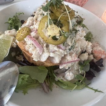 Olive + Oak - Seafood tostadas. So light and perfect for hot summer days! - Wine Bars Near Me - Saint Louis, Missouri