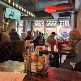 Inside of bar