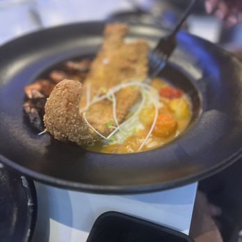 BLK SWAN - Lake trout , blackened shrimp & grits - New American Near Me - Baltimore, Maryland BLK SWAN - Lake trout , blackened shrimp & grits - New American Near Me - Baltimore, Maryland