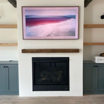 Alonso Audio Solutions - Samsung Frame TV with in ceiling Sonance speakers - Home Theatre Installation Near Me - Burbank, California