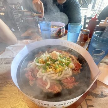 Sizzling Lunch - Beef Udon - Steakhouses Near Me - Cupertino, California
