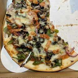 Graziella's Artisan Pizza - Gluten free veggies pizza