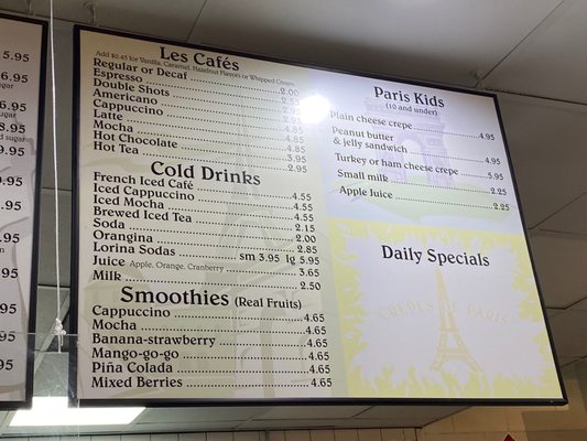 Menu photo 8 Crepes de Paris Rancho Cucamonga, CA Menu photo 8 Crepes de Paris Rancho Cucamonga, CA