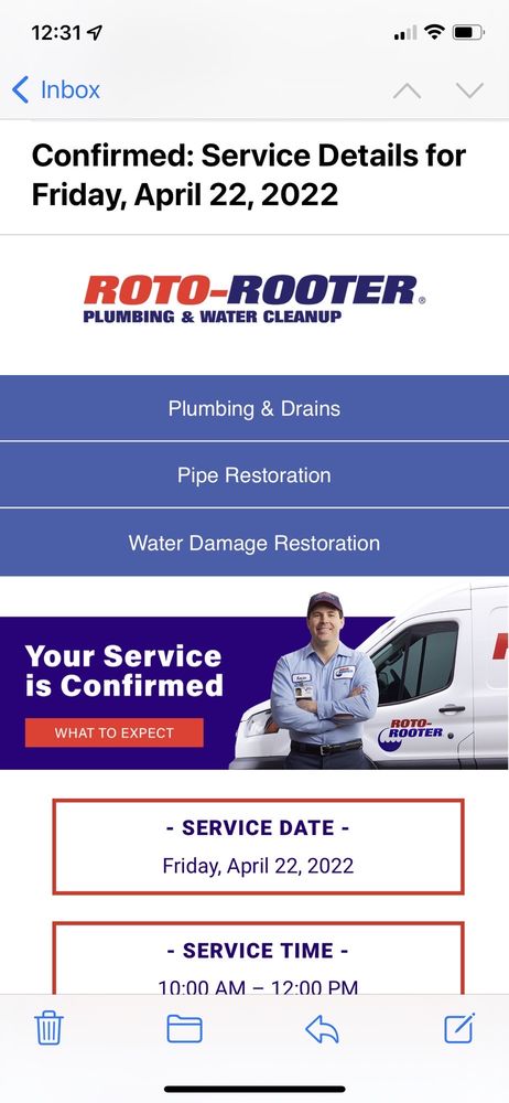 Slide of Roto-Rooter Plumbing & Water Cleanup