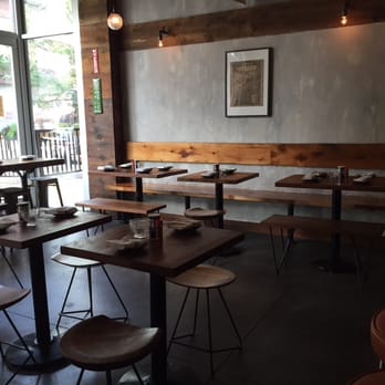 Ramen Wasabi - From the bar, facing the front. Only 1 large table accommodates up to 8. - Ramen Near Me - Chicago, Illinois Ramen Wasabi - From the bar, facing the front. Only 1 large table accommodates up to 8. - Ramen Near Me - Chicago, Illinois
