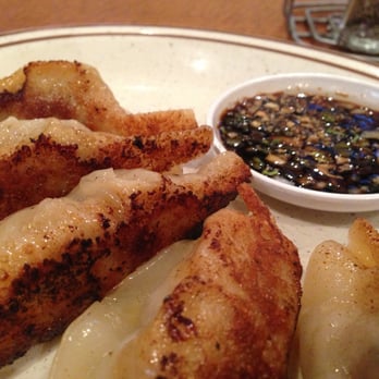 Fat Choy - Grandma's potstickers - pan fried pork and chive dumplings - New American Near Me - Las Vegas, Nevada Fat Choy - Grandma's potstickers - pan fried pork and chive dumplings - New American Near Me - Las Vegas, Nevada