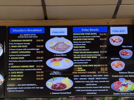 Menu photo 6 Poke Etc National City, CA