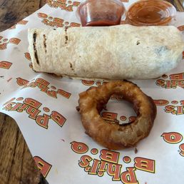 Breakfast burrito-no meat Breakfast burrito-no meat