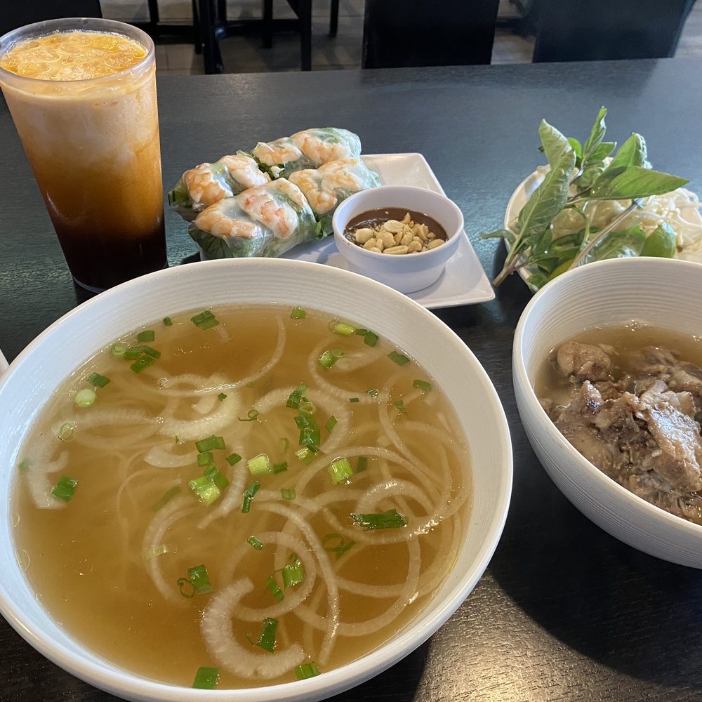 Simply Pho - oxtail pho, thai tea, and spring rolls. - Noodles Near Me - Orange, California