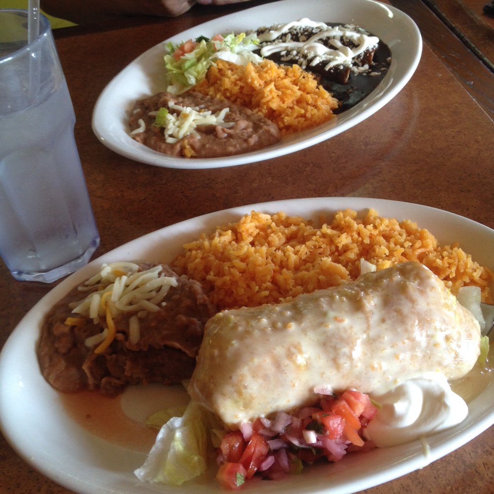 Border Grill Fresh-Mex - Yummy and filling carnitas chimichanga! - Tacos Near Me - Orlando, Florida