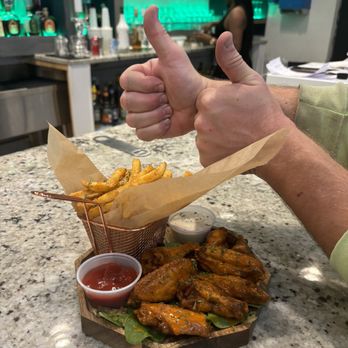 Dancing crepes - Wings and fries absolutely perfect. Service and food was excellent. Drinks are out of this world. - Cheesesteaks Near Me - Atlanta, Georgia