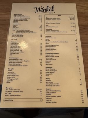 Menu photo 1 Winkel 43 Amsterdam, NH Menu photo 1 Winkel 43 Amsterdam, NH