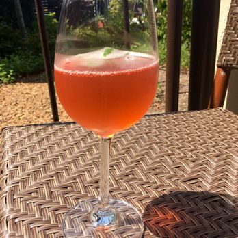 Husk - Mex Mosa - peach Nehi, mole bitters, sea salt, cava, mint - Southern Near Me - Nashville, Tennessee