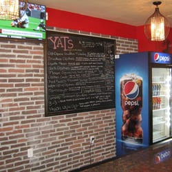 Yats Grandview - The menu
