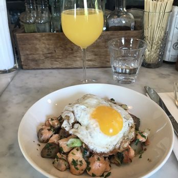 Aita - Salmon Hash and Mimosa - Italian Near Me - Brooklyn, New York