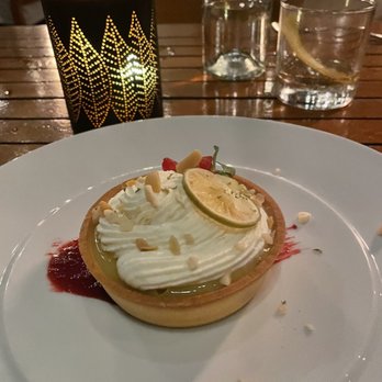 Watertable - Raspberry and Lime Tart - New American Near Me - Huntington Beach, California
