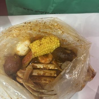 Angry Crab Shack - Shrimp and crab, corn, and potatoes, egg and sausage - Cajun/Creole Near Me - Peoria, Arizona Angry Crab Shack - Shrimp and crab, corn, and potatoes, egg and sausage - Cajun/Creole Near Me - Peoria, Arizona