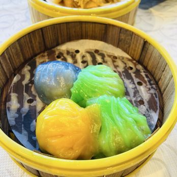 HL Peninsula Garden - multi colored shrimp dumplings - Hot Pot Near Me - Burlingame, California HL Peninsula Garden - multi colored shrimp dumplings - Hot Pot Near Me - Burlingame, California