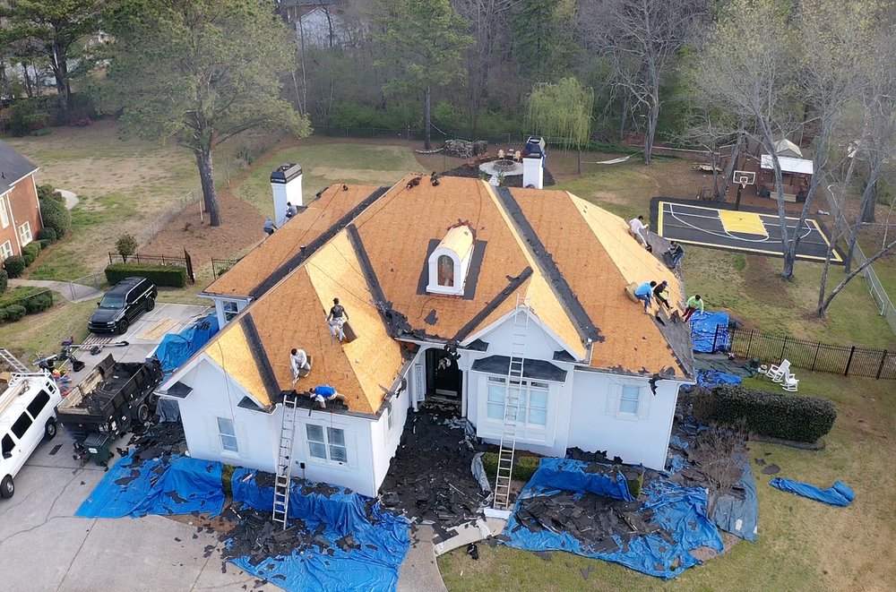 Slide of Galian Roofing