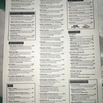 Poca Madre - Menu - Breakfast & Brunch Near Me - Avondale, Arizona