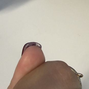 Deja Nail Spa - she didn't clean up under any of my nails. so unprofessional - Nail Salons Near Me - Oak Park, California