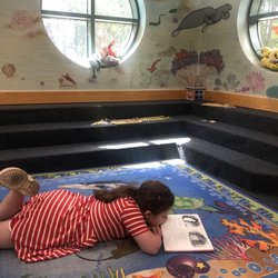 Navarre Library - A sweet corner to read for the kiddos..