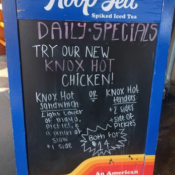 Emma's Southern Kitchen - Daily specials board. - Tacos Near Me - Knoxville, Tennessee