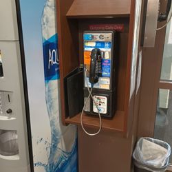 Macomb County Sheriff's Office - Payphone just inside the front doors.