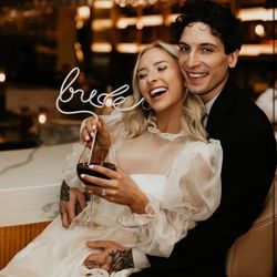 Studio Glow - Cosmetic Teeth Whitening done on both bride & groom