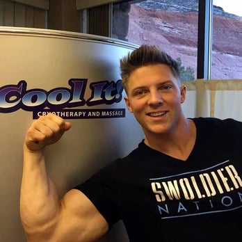 Cool It! Cryotherapy and Massage - Steve Cook's visit to Cool It! A true fitness ROCKSTAR! - Massage Near Me - Saint George, Utah Cool It! Cryotherapy and Massage - Steve Cook's visit to Cool It! A true fitness ROCKSTAR! - Massage Near Me - Saint George, Utah