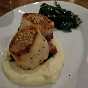 Vescovo Neighborhood Eatery - App special - Scallops & Belly - Italian Near Me - Brevard, North Carolina Vescovo Neighborhood Eatery - App special - Scallops & Belly - Italian Near Me - Brevard, North Carolina