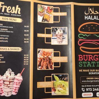 Burger Station - Menu - Burgers Near Me - Clifton, New Jersey
