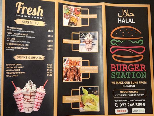 Menu photo 2 Burger Station Clifton, NJ