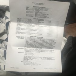 Mental Health Clinic-Passaic - One of the Doctors. Dr. Ñora Ramos Mangunay. This is when I went to the director Rosalina and explained it to her. It's there. Sister issue.