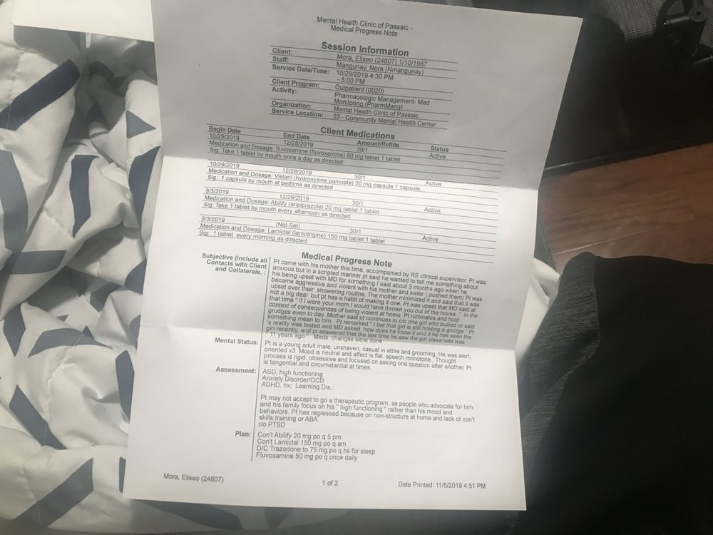 Mental Health Clinic-Passaic - grief counselor in Passaic, NJ